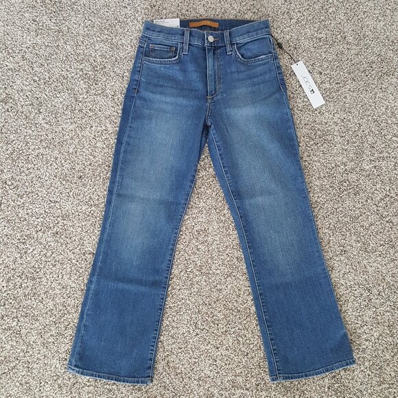 Joe's Jeans The Callie High Rise Cropped Bootcut Flawless Optimist Light Wash - Picture 4 of 16